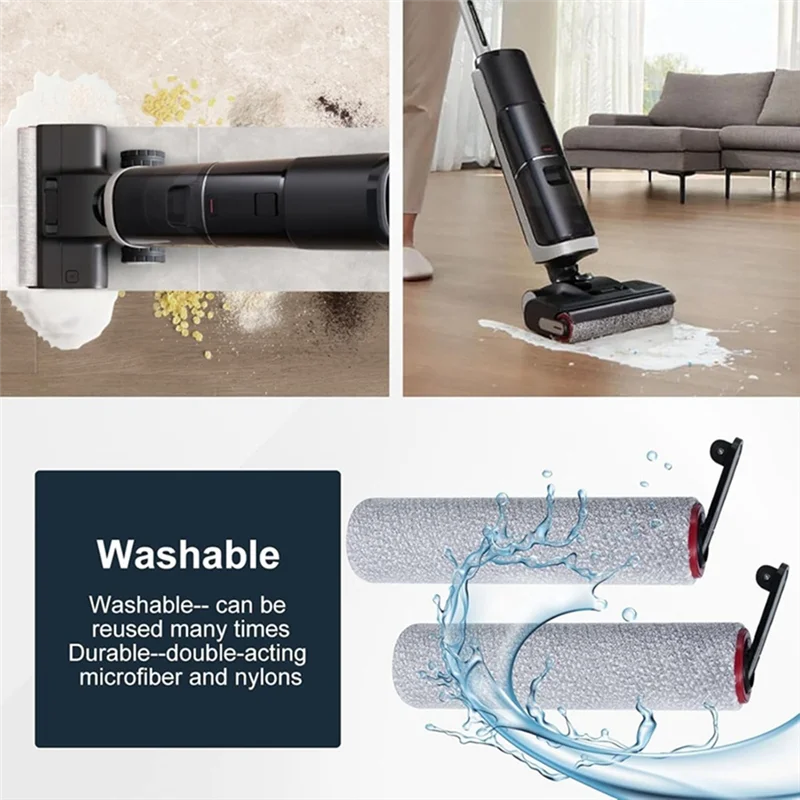 قطع غيار المكنسة الكهربائية A83G لفلتر Hepa المزدوج Dreame H14 / H14 Pro / H14