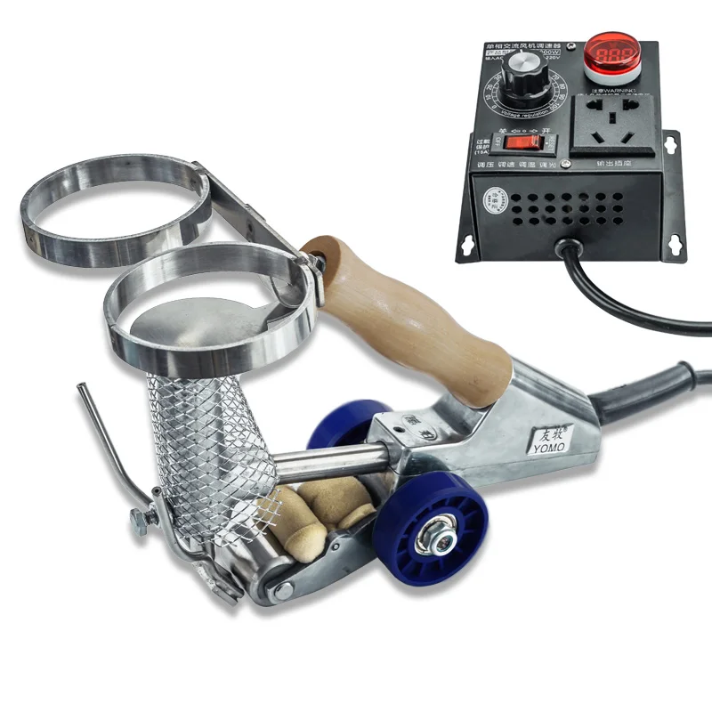 

Manual Veneer Splicing Machine Hand Woodworking Sewing Machine Splicer Portable Veneer Stitching YM-2