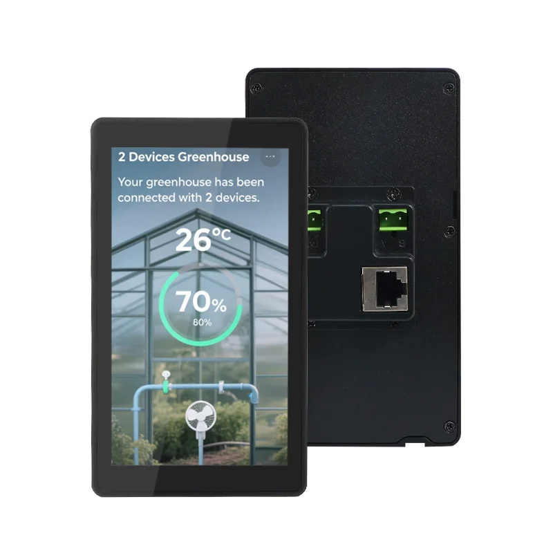 2026 Sunworld YC-SM55P Android Touch Panel 5.5 Inch RK3576s OCTA CORE High Speed Android 14 with RS485 Port for Home Automation