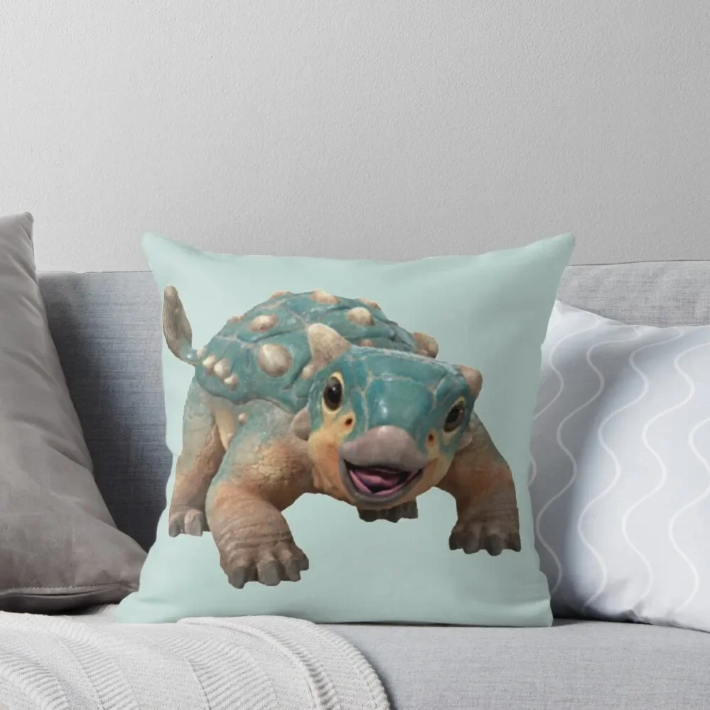 

Bumpy Ankylosaurus magniventris Throw Pillow Embroidered Cushion Cover Marble Cushion Cover Covers For Sofas