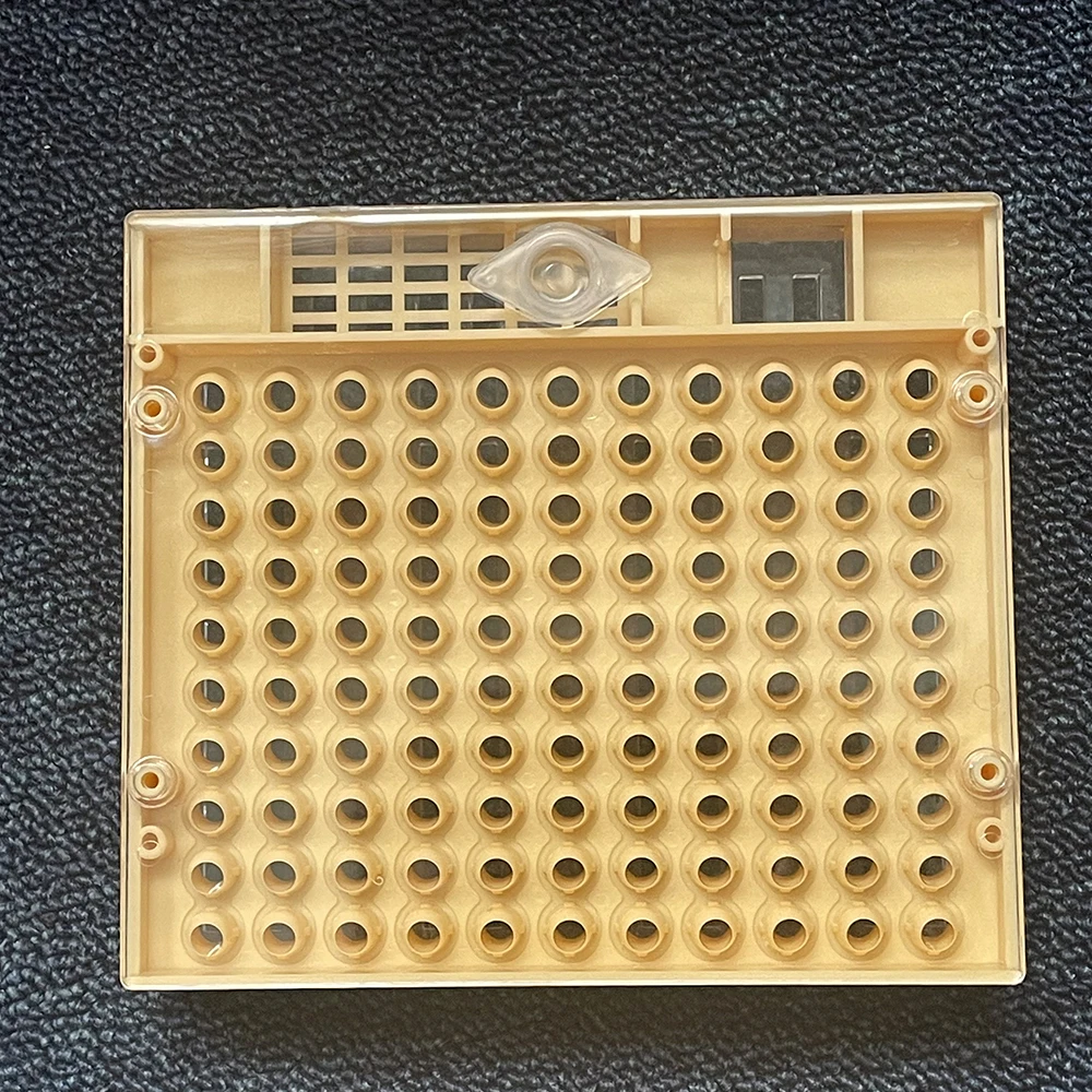 Bee Comb Box For Nicot Queen System Hatch Royalty Non-Grafting Egg Plastic Insert Into Honeycomb For Breeding Incubator Tools