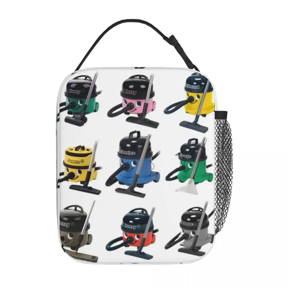 Henry Hoover And Friends Insulated Lunch Bag for Women Children Portable Food Boxes Thermal Lunch Box Tote