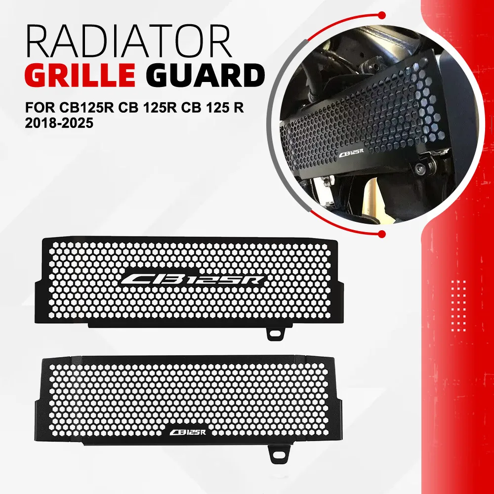 

Radiator Guard For HONDA CB125R CB 125R CB 125 R 2018-2022 2023 2024 2025 Motorcycle Accessories Radiator Guard Cover Protection