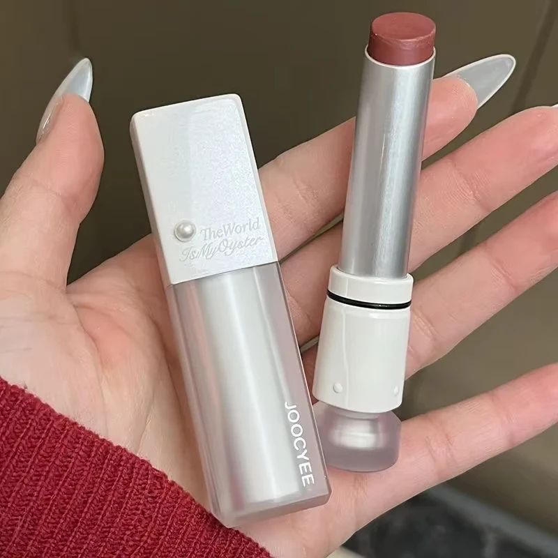 Joocyee Coreano Hidratante e à prova d'água Batom Blush Pó Contorno e Destaque Rosto para um Acabamento Brilhante ou Fosco