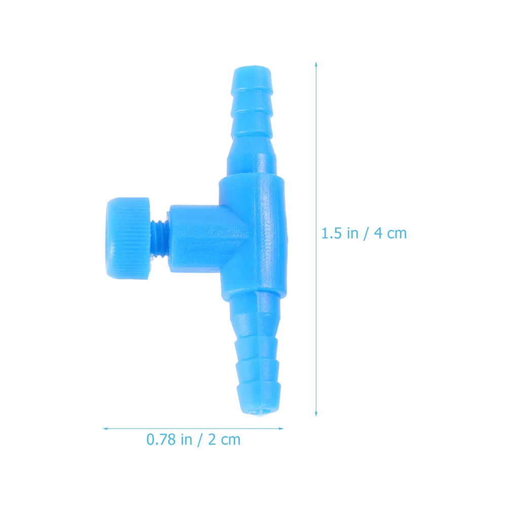

25pcs Oxygen Pump Regulator Valve Premium Abs Durable T Shape Air Control Connector For Fish Tank Aquarium Accessories Compact
