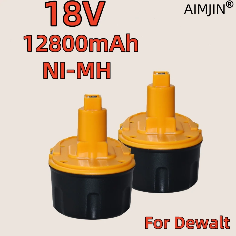 For Dewalt 18V 12.8Ah Ni-MH Battery  DC9096 DE9039 DE9096 DE9098 DE9503 DC212 DC330 Cordless Drill Replacement Battery