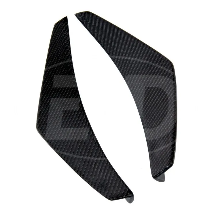 

TD STYLE CARBON FIBER FRONT BUMPER CANARDS for 2013-2017 CADILLAC ATS