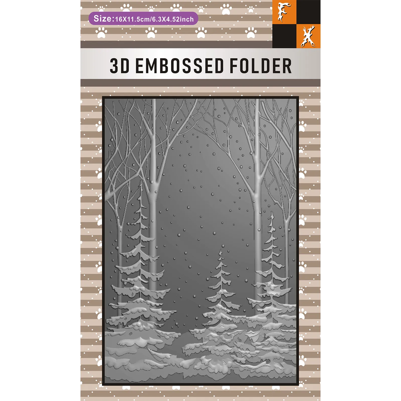 3D embossed folder for 