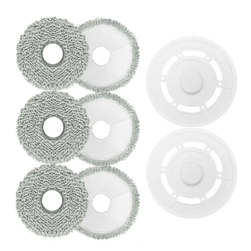 

ABVC Mop Cloths Bracket Spare Part Mop Cloth For Ecovacs T20 Pro / T20 Max Robot Vacuums
