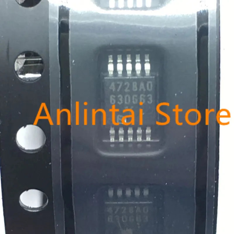 5pcs  MCP4728A0T-E/UN  4728A0【IC DAC 12BIT V-OUT 10MSOP】