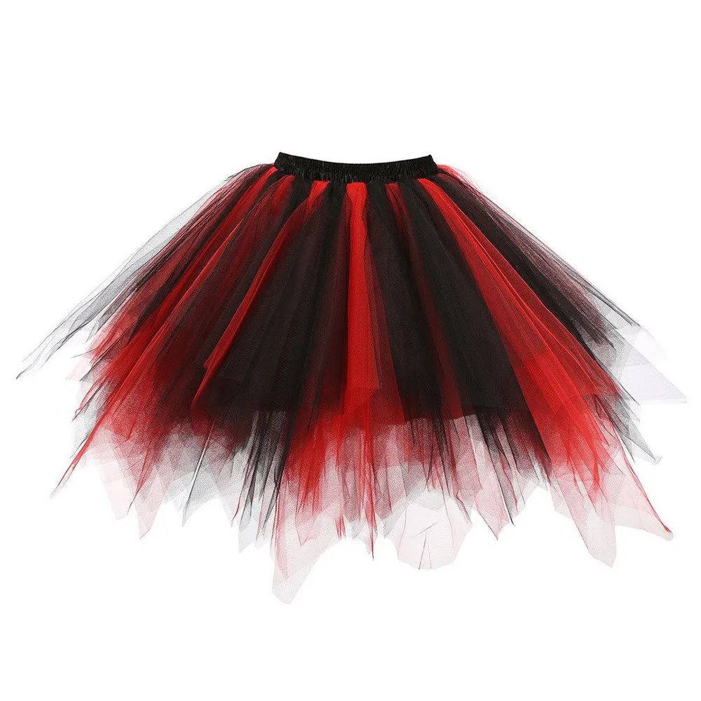 2025 New Women Fashion Mesh A Line Ladies Pleated Tulle Skirt Chic High Waist Party Dancing Performance Skirts