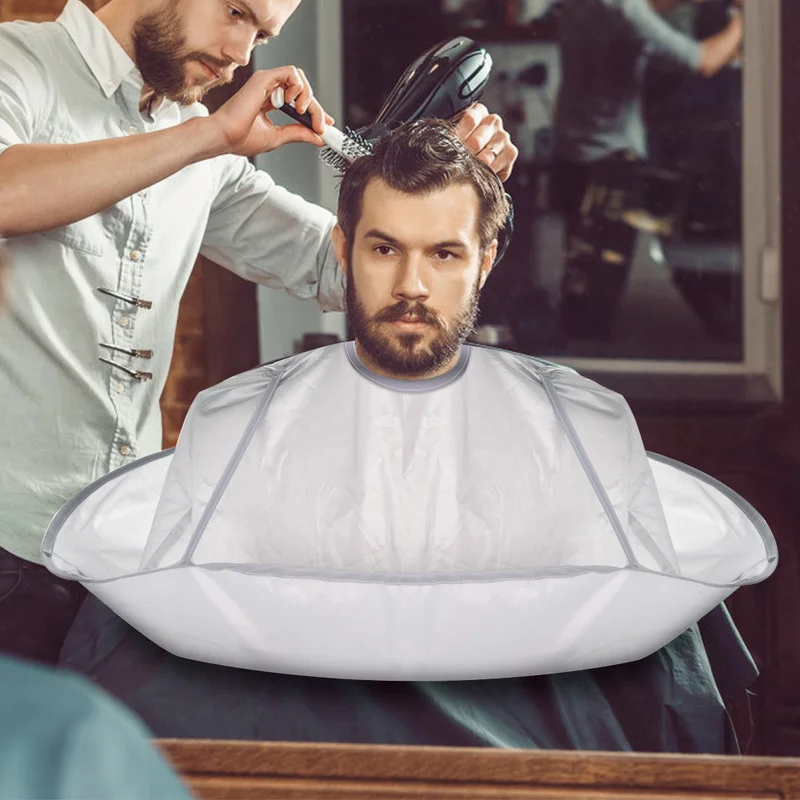 Delantal creativo para cortar el pelo, capa para peluquería, barbería, estilistas, paraguas, herramienta de corte de pelo