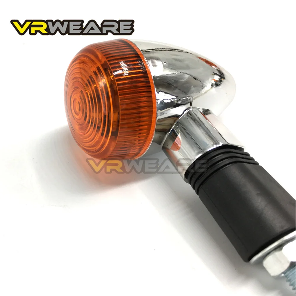 Luces intermitentes para motocicleta, 4 Uds., para Kawasaki Vulcan VN800 900 1500 1600 1700 2000, luz de giro RETRO personalizada Honda VTX1300 C R S