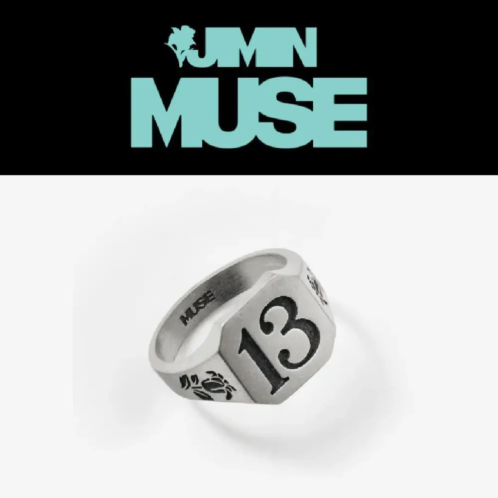 Jimin 'MUSE' Smeraldo Garden Signet Ring Pre-order 10-15 Days Delivery Luxury Brand Ring Fashionable Trendy Classic Ring