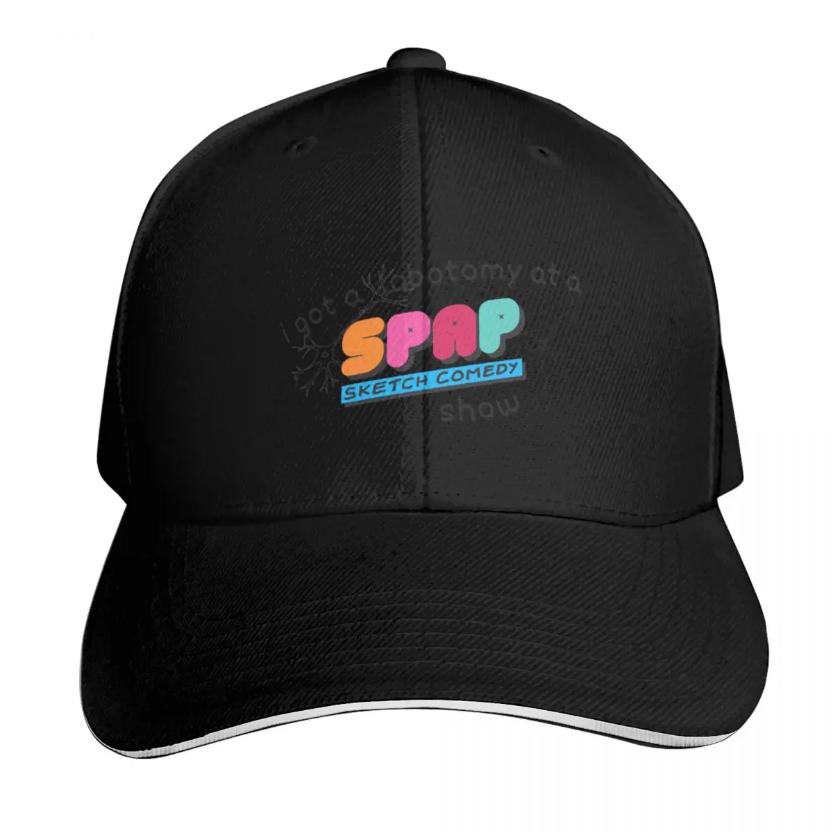 i got a lobotomy at a spap show Baseball Cap beach hat Wild Ball Hat Sun Hat For Children Hood Man Women's