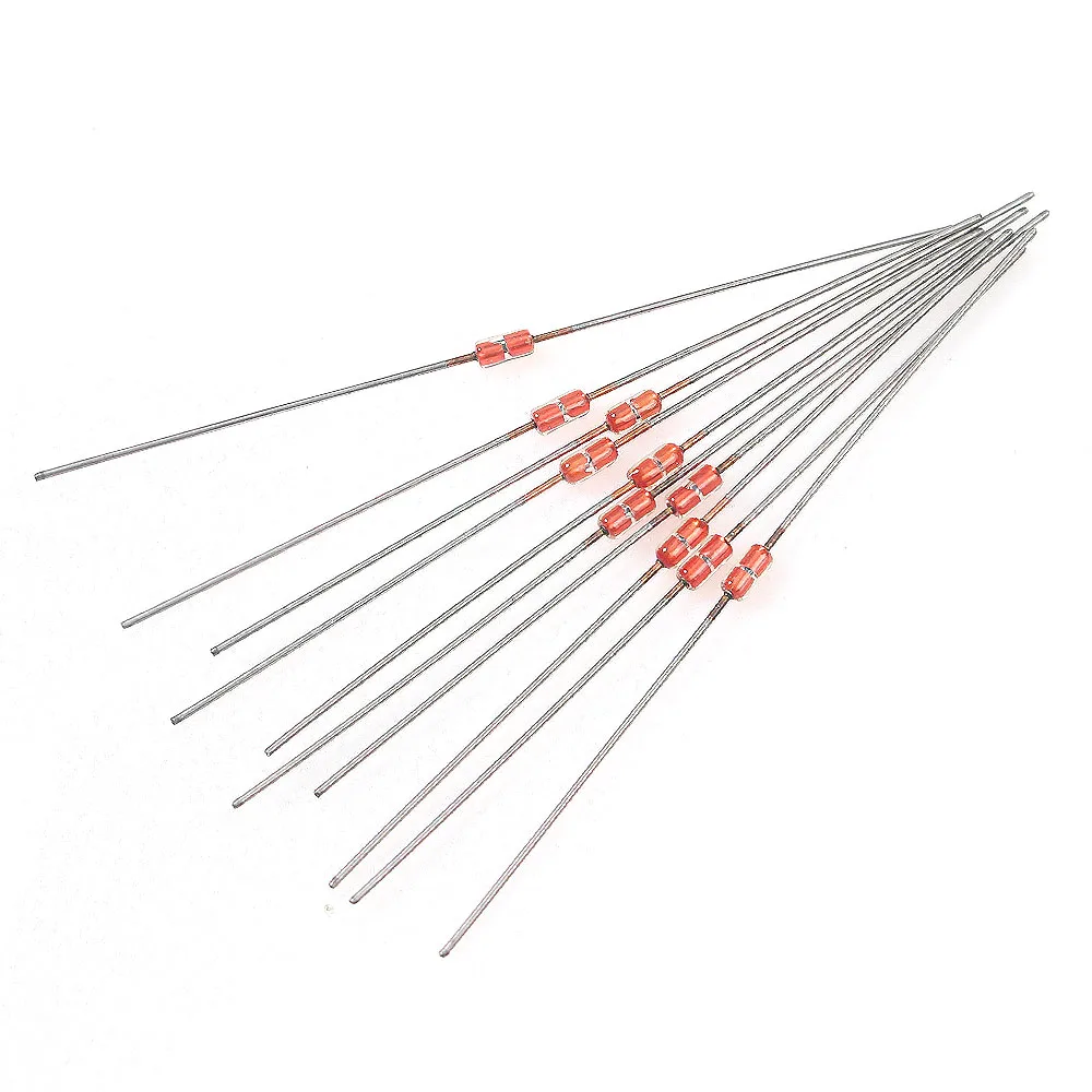 100pcs MF58 NTC Thermal Resistor kit 1K 2K 5K 10K 20K 50K 100K 200K 500K 1M Set of resistors,10 Values thermistor set pack, ±5%