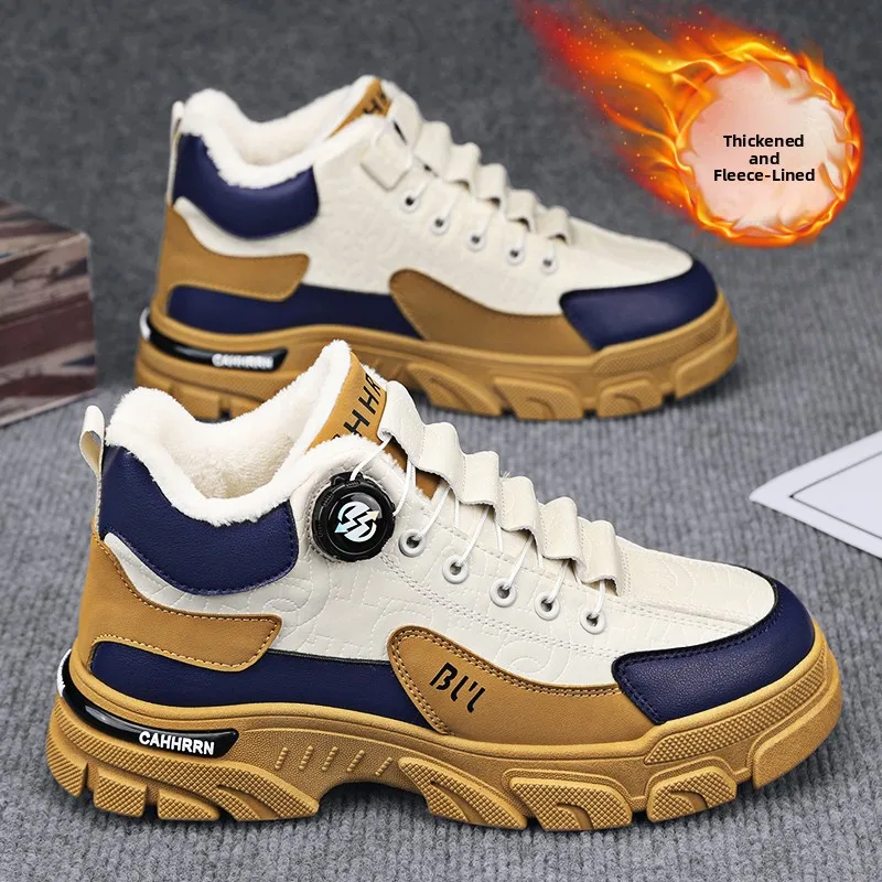 scarpe-invernali-da-uomo-imbottite-con-fibbia-girevole-stivali-caldi-in-cotone-per-sport-all'aperto-arrampicata-e-lavoro