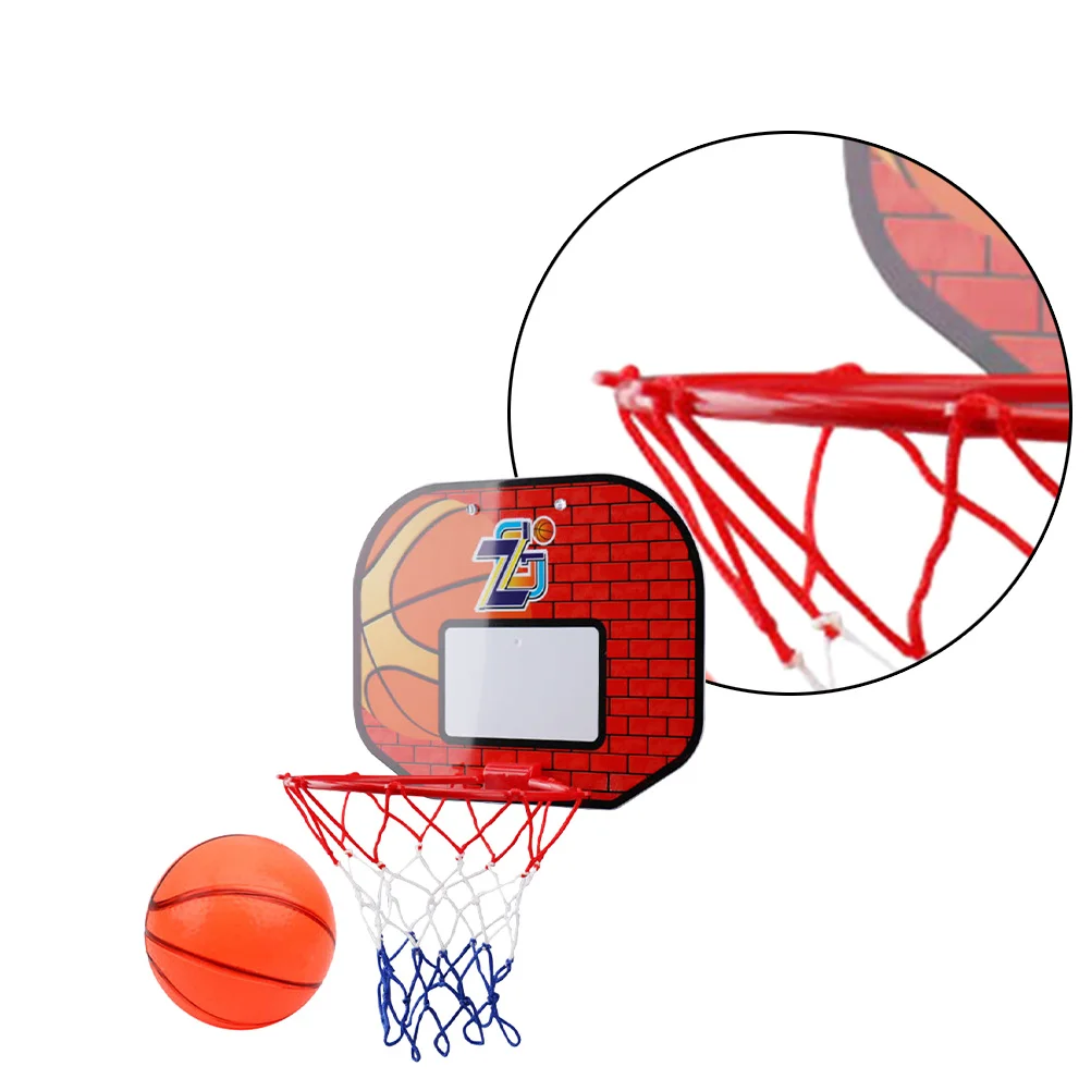 

1 set Backboard Basketball Hoop Set Portable Indoor Outdoor Mini Basketball Net For Kids Durable Youth Sports Game Exercise