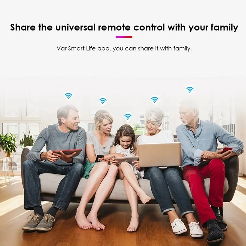 A56G-Tuya Smart Wifi IR Remote Control Universal Infrared DIY Remote Control For TV DVD AUD AC Voice For Alexa Google Home