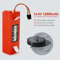 Original 14.8V 12800mAh Robotic Vacuum Cleaner Replacement Battery For Xiaomi 1S 2S Roborock S55 S60 S65 S50 S5 MAX S6 Parts