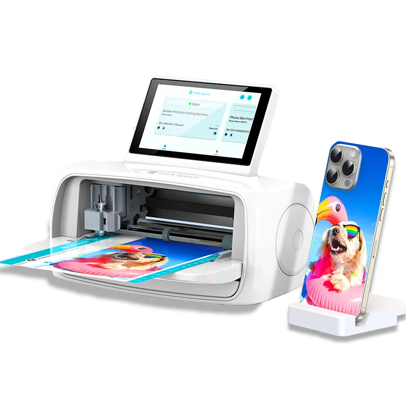 

Rock Space High Quality Cell Phone Screen Protector Hydrogel Film Mobile Skin Paper Cutting Machine For Mobile Phone