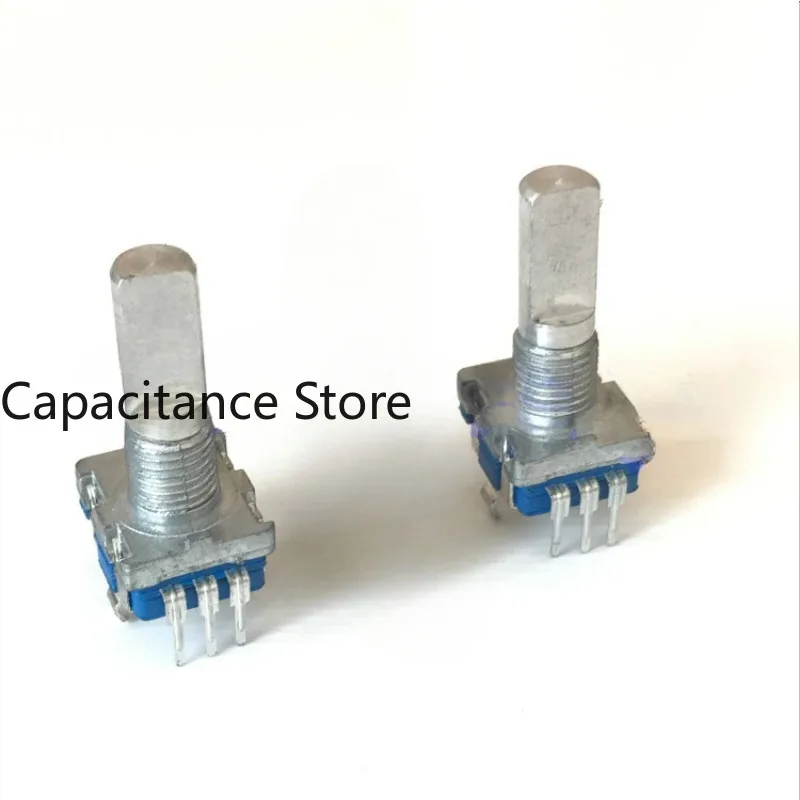 

5PCS EC11 infinite rotary encoder without switch 30 positioning 15 pulse shaft long wrapped thread 20mm