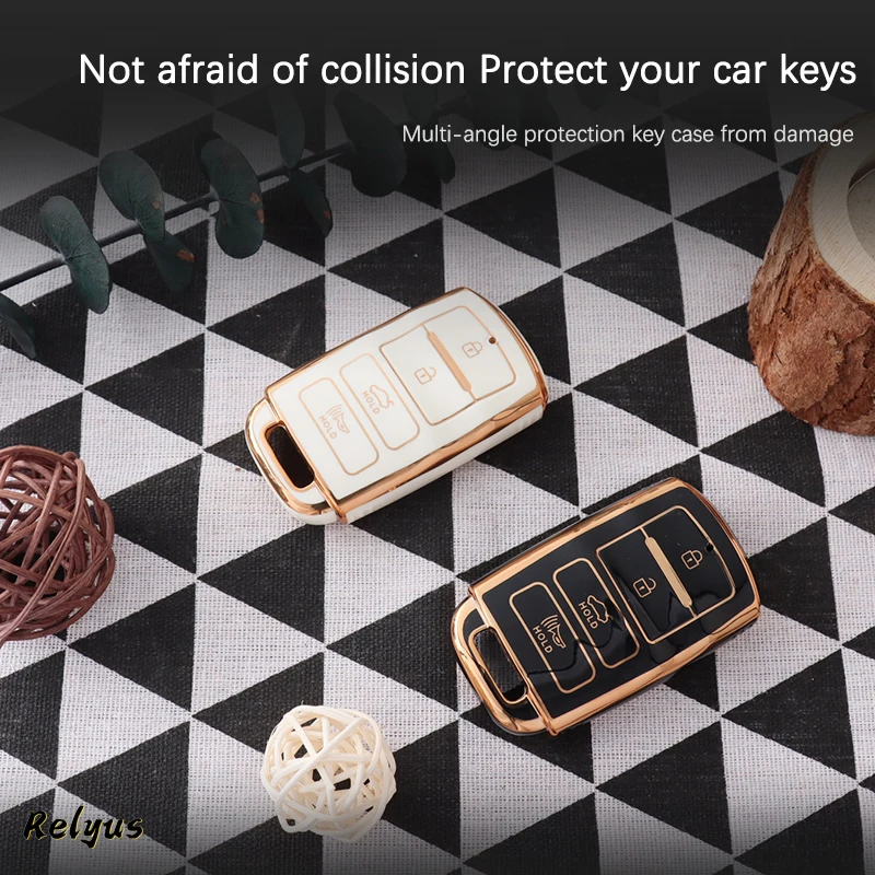 Fashion Soft TPU Car Key Cover Case Protection Shell For KIA Cadenza Sorento K3 K5 K7 K900 Quoris Keyless Holder Car Accessories