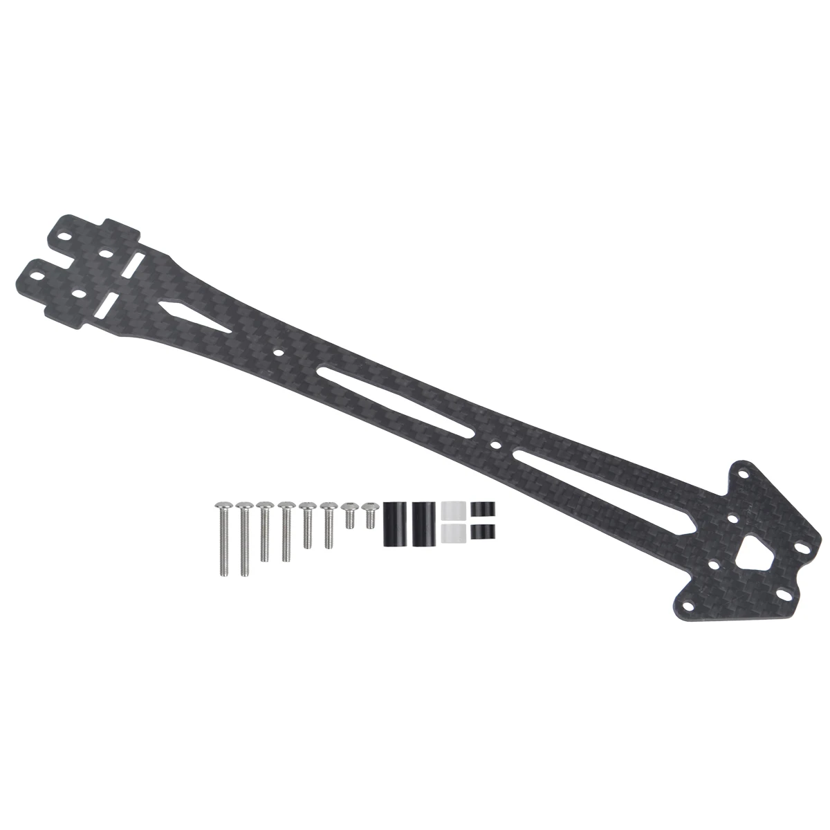 Koolstofvezel Shock Demper Verblijf Batterij Plaat Bovenste Dek voor Tamiya TT-01 TT01 1/10 RC Auto Accessoires Upgrade Onderdelen