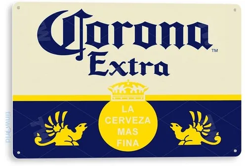 TIN SIGN Corona Extra Beer Cerveza Metal Décor Art Bar Pub Shop Store A310 --Tin Sign