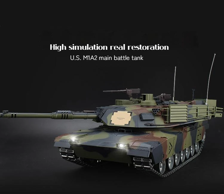 Us M1a2 Abrams Army Tank Modelo 1/16 2.4ghz Tanque | Cuotas sin interés