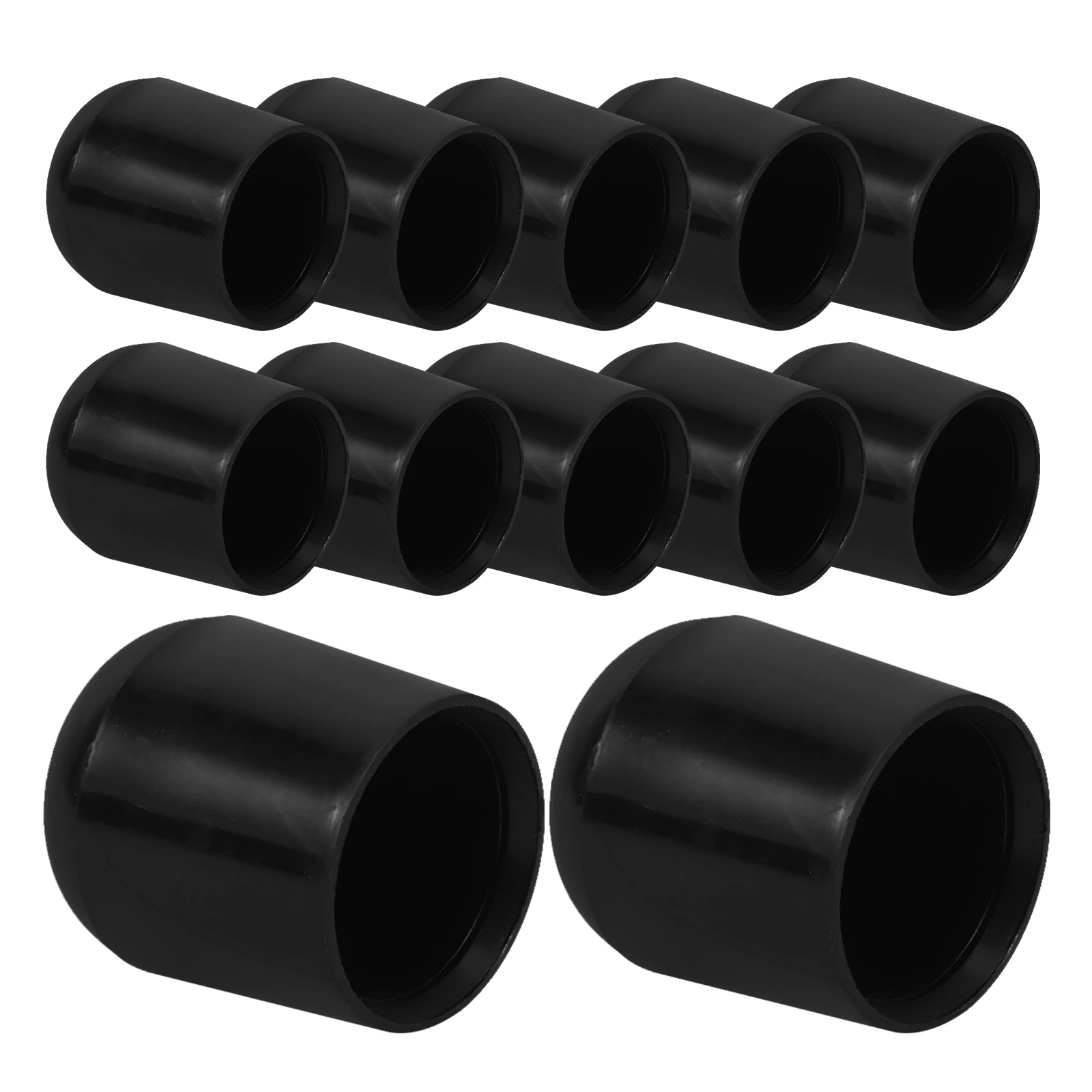 

12 Pcs Chair Leg Protectors Furniture Floor Caps Cover Replacement Legs Table Chair Foot Covers Leg Protectors