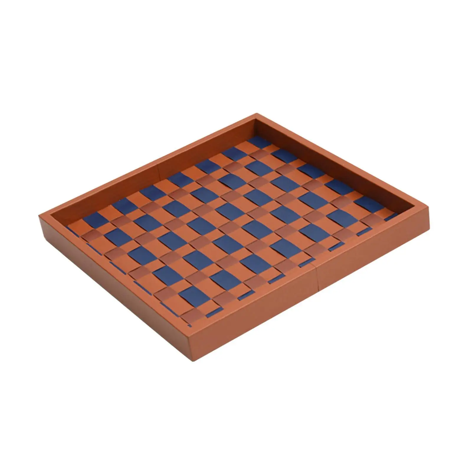 Vanity Tray Checkerboard Versatile Perfume Tray for Kitchen Dresser Bedroom