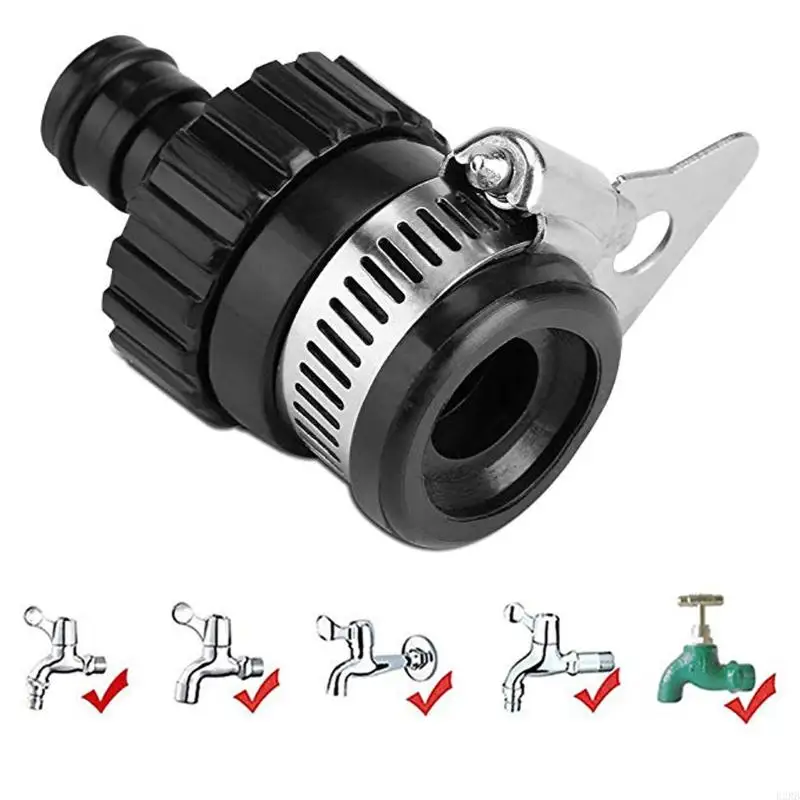 Adaptador manguera cocina universal conector rápido grifo B2RB para limpieza del automóvil