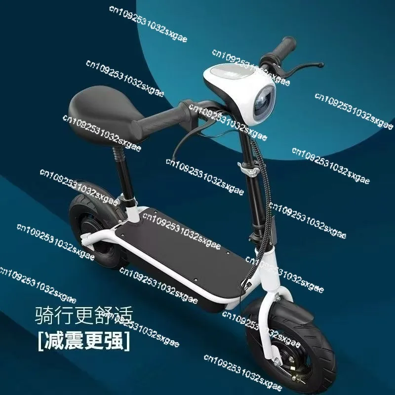Electric scooter mount foldable electric vehicle two-wheeled scooter mini car adult parent-child mini battery car