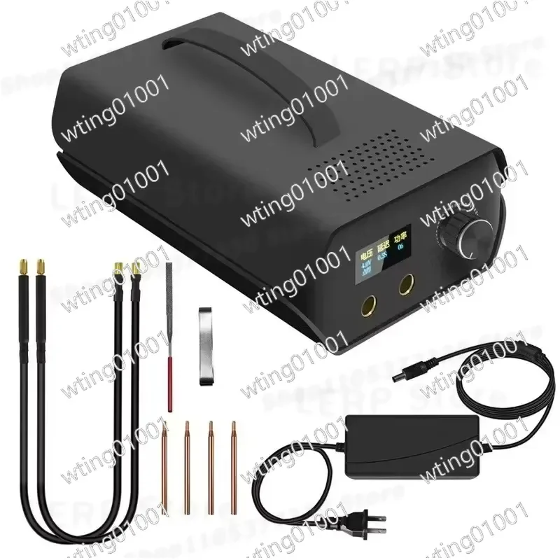for Portable Spot Welder 120 Gear Adjustable 3000F Capacitor Suitable for 18650 Lithium Battery Welding Device