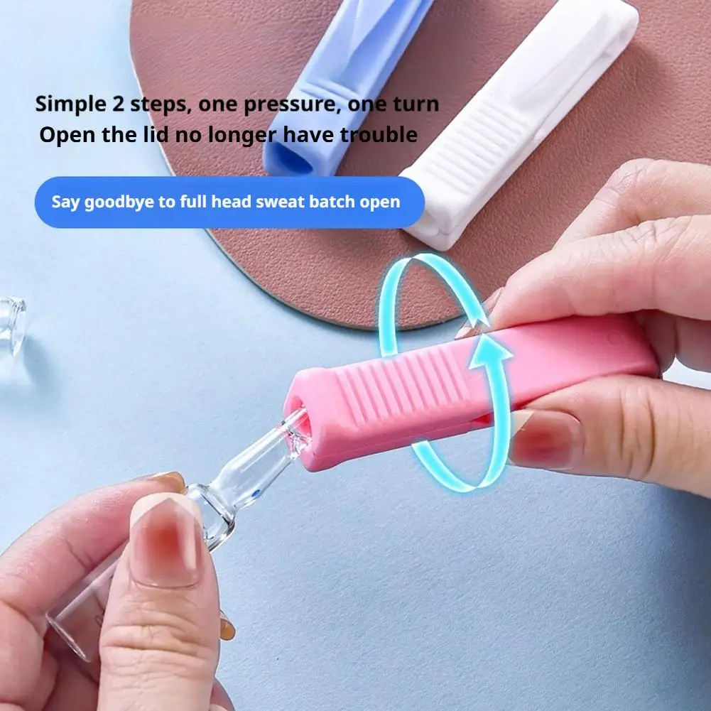 

Ampule Breaks Medical Bottle Opener Plastic Vial Opener For Nurse &Doctor Open Vial Bottle Nurse Blisters Multi-Functional