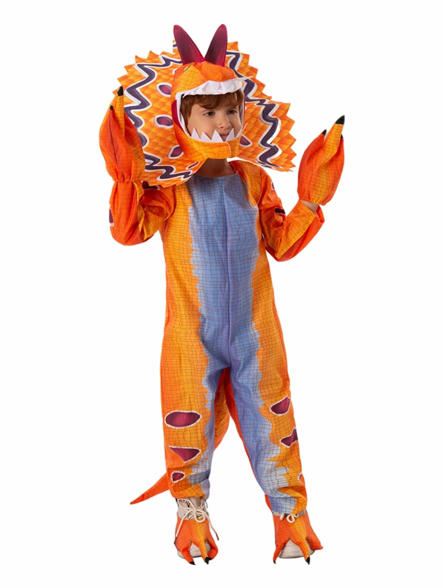 Kinder Dinosaurier Kleidung Jungen Mädchen Halloween Tier Kostüme Kinder Anime T-Rex Dinosaurier Cosplay Spiel Party Rollenspiel Outfit