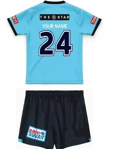 2024 NSW Blues State of Origin Kids Kit RUGBY JERSEY الحجم:16-26