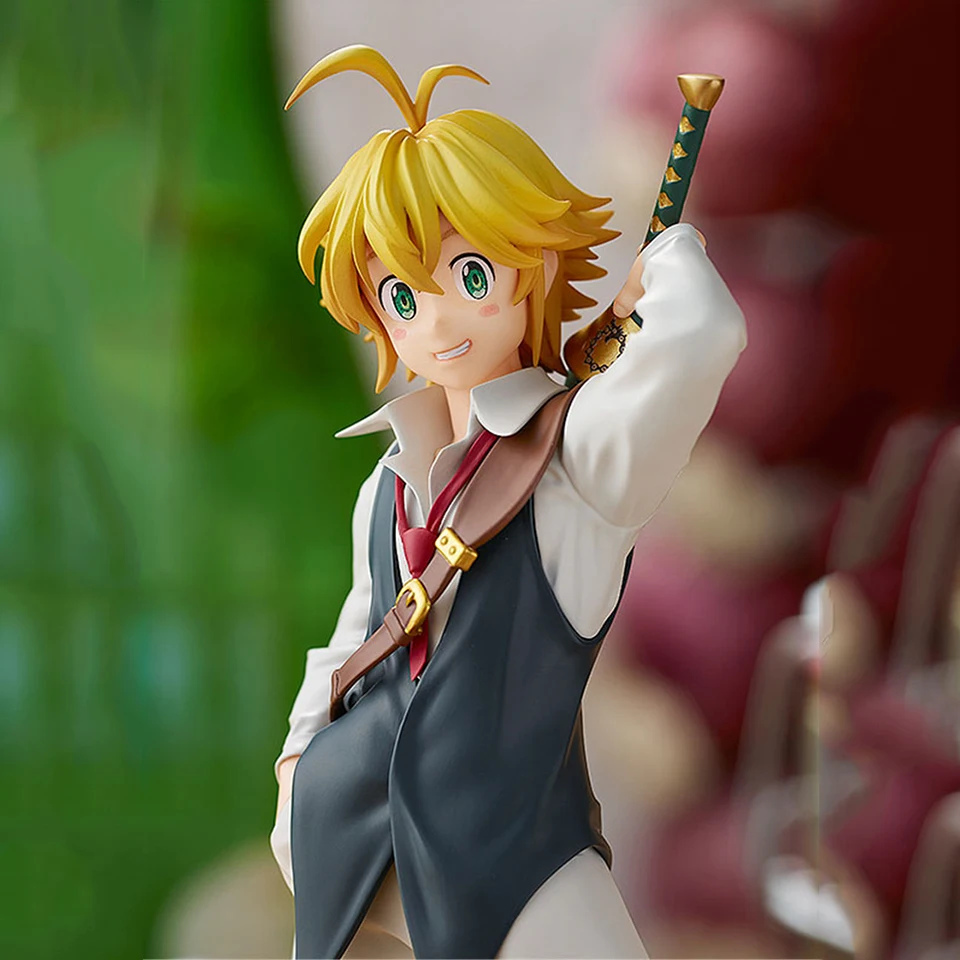 100% Original véritable les sept péchés capitaux Meliodas japon Anime Figure modèle jouet cadeau