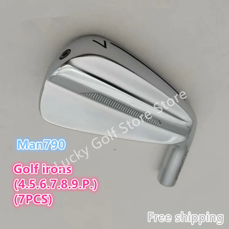 

New silver 790 Golf Club Iron set 7pcs silver Golf Irons Set With Steel/Graphite Shaft The fifth generation Free shipping