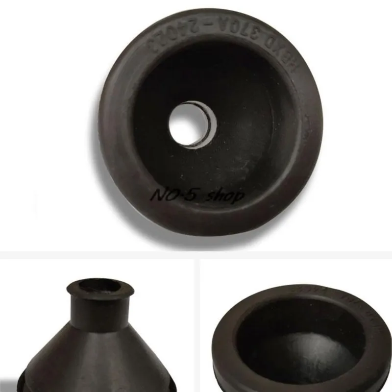 10Pcs 10x37mm Black Aging Resistant And Waterproof Rubber Part Of Automobile Wire Harness Silicone Rubber Sleeve