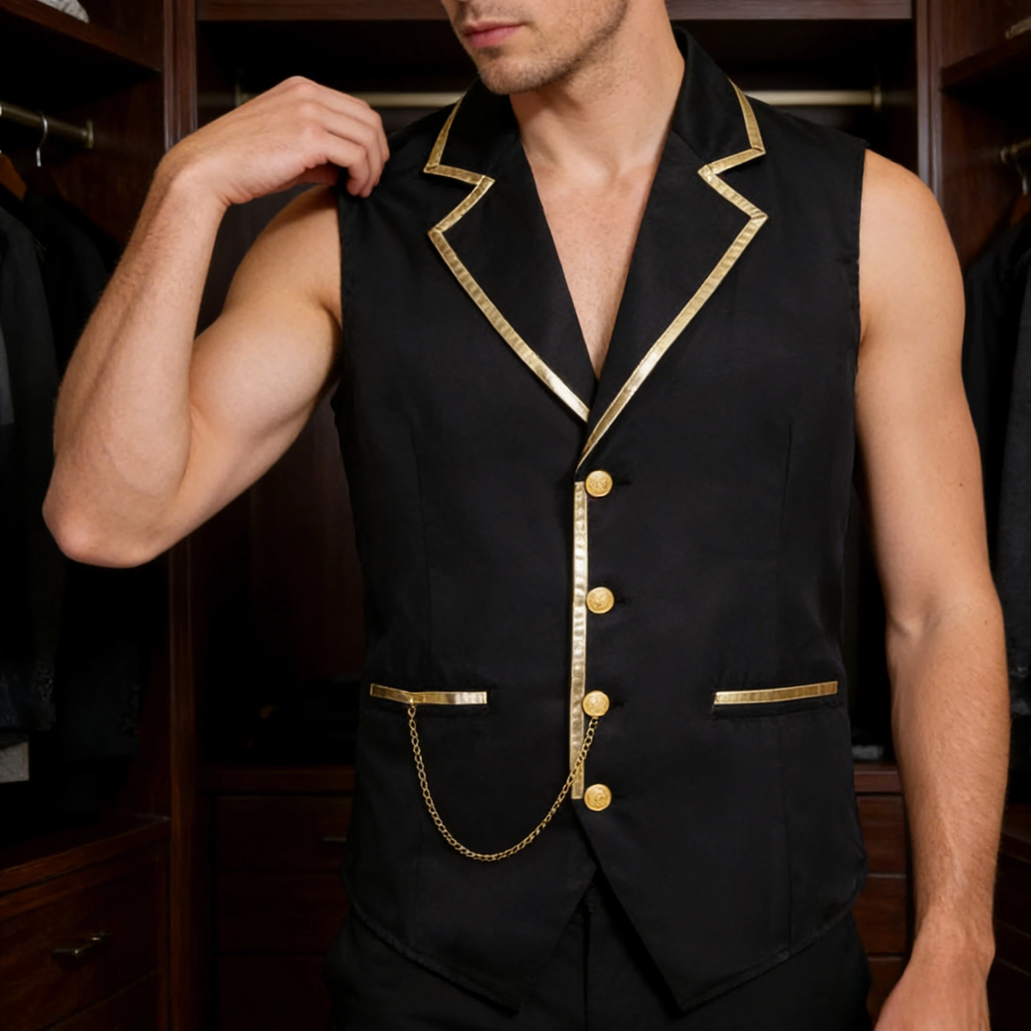 

Bar Unisex Vest Set Western Restaurant Waiter Waistcoat Work Uniform Service Outfit Daily Workwear Fashion Clothing