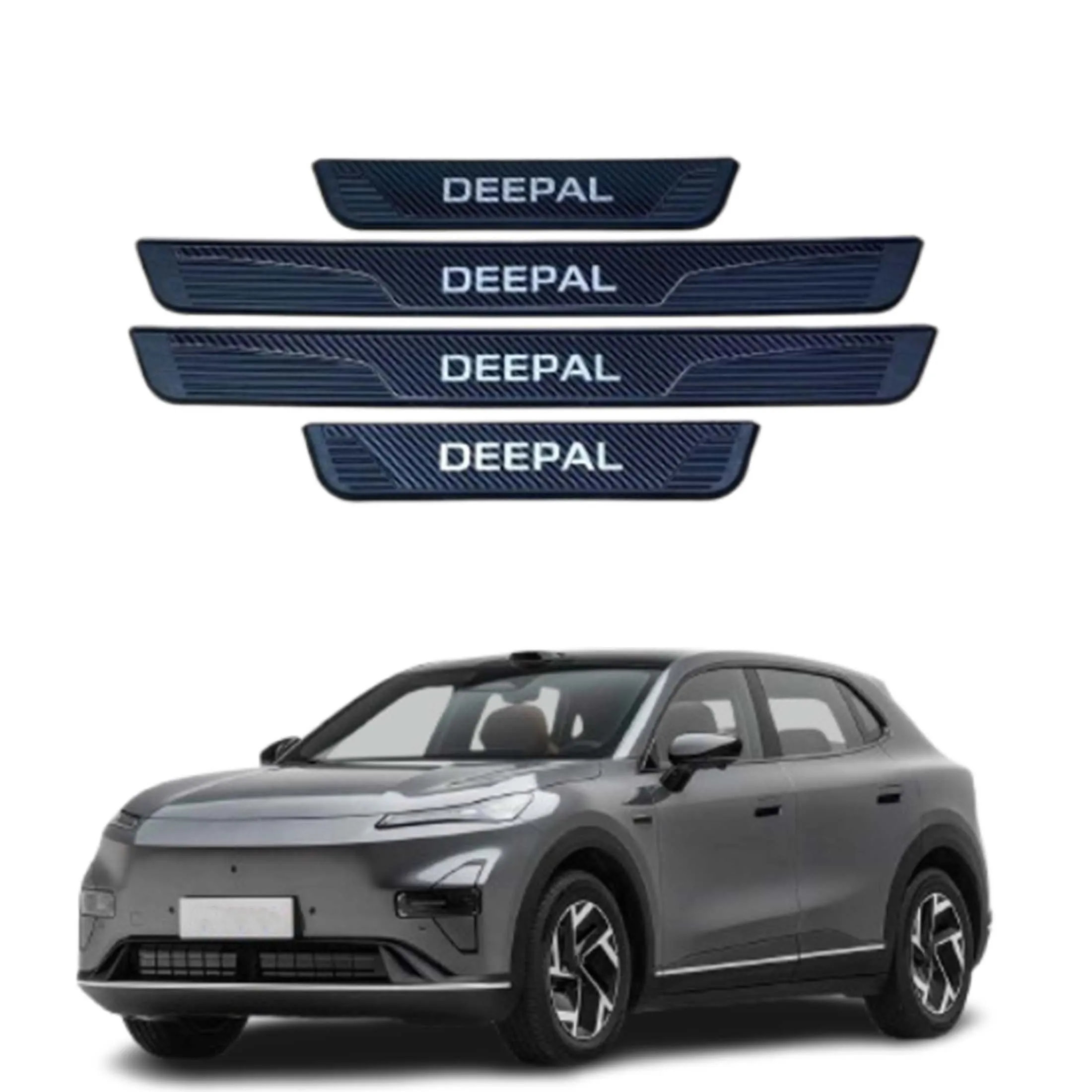 For Changan Deepal S05 S07 S09 L06 L07 Door Sill Strip Car Accessories Threshold Guards Cover Stickers  Door Sill Protector