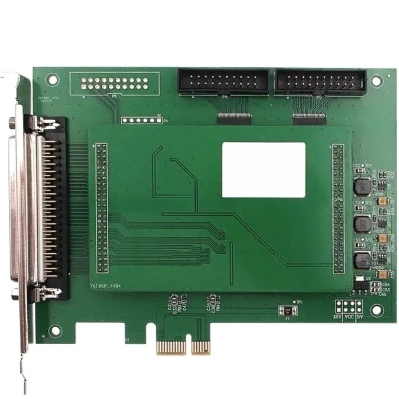 PCIE DAQ 8 Channel 16-bit Differential Analog Inputs High Speed Synchronous 200KHz Or 800KHz 24DI 24DO 8AD Data Acquisition