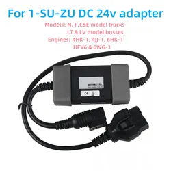 ISU-ZU DC 24V Adapter Type II for Gn Tech2 M for ISUZU Engine OBDII Diagnostic Connector Truck Adapter Scanner Diagnostic tools