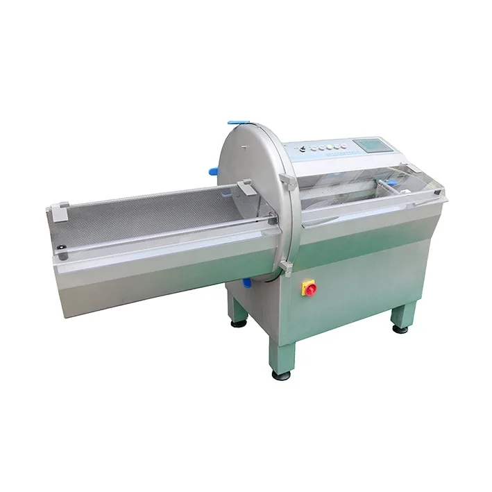 Industrial Bacon Slicing Machine Fish Cutter Beef Steak Meat Slicer Bone Rib Chopper Chicken Beef Cutting Machine