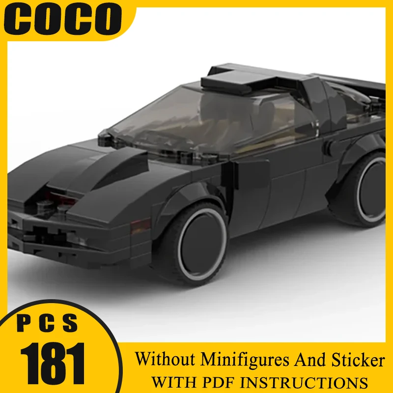 

Moc строительные кирпичи рыцарь Райдер KITT модель технологии модульная восемь сеток автомобильные блоки Construstion DIY сборка игрушки подарки