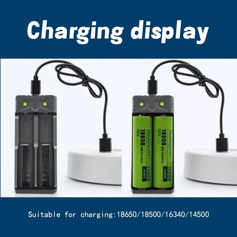 100% New 18650 3.7v  1500mah Li ion rechargeable battery for Headlamp Mini Fan Laser Pointer Flashlight DIY Power Bank