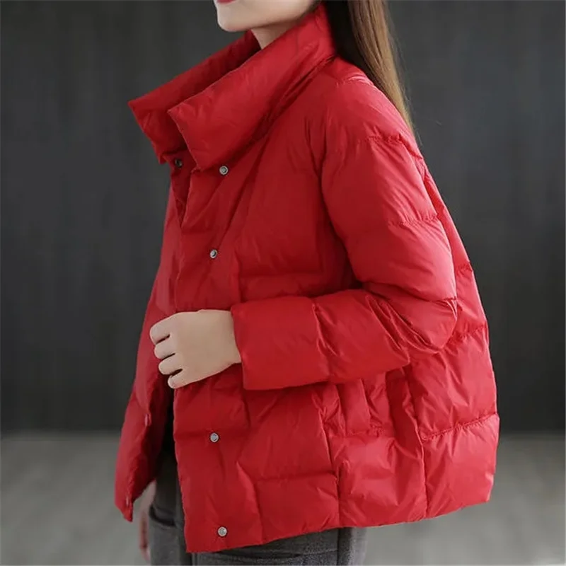 

Down Parkas Women Winter Jacket Women 2023 New Korean Thicken Loose Coat Cotton Parka Tops Women's Coats