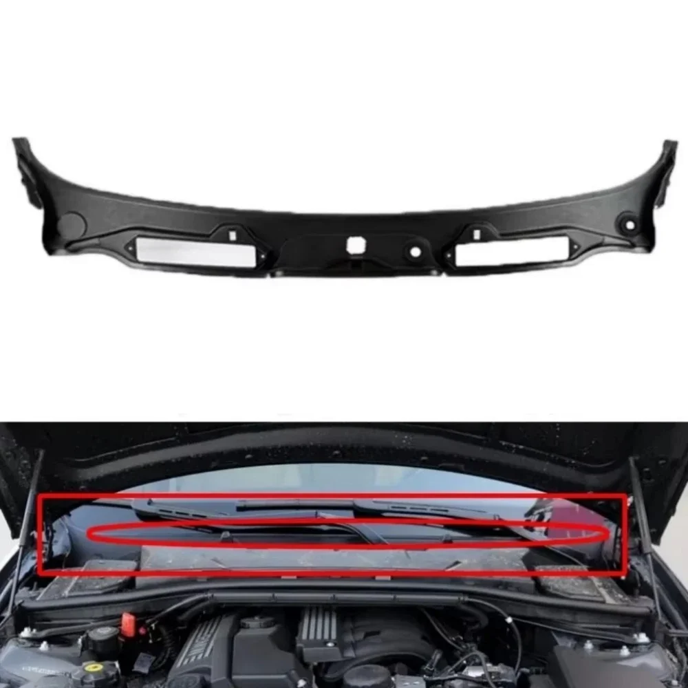 

X-T Front bumper wiper guide plate For BMW 3 Series E90 M3 51717180743 2005-2012